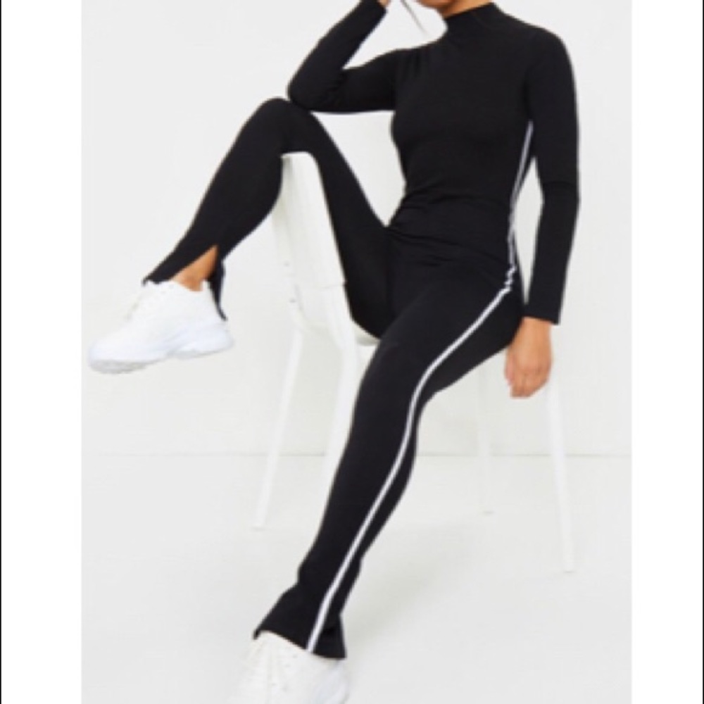 Jumpsuit with splits